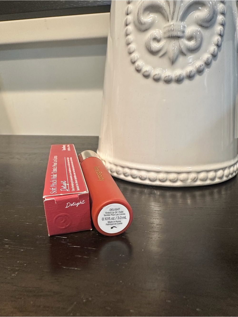 Rare Beauty Soft Pinch Tinted Lip Oil Stain Delight (Rose Brown) - Picture 3 of 3